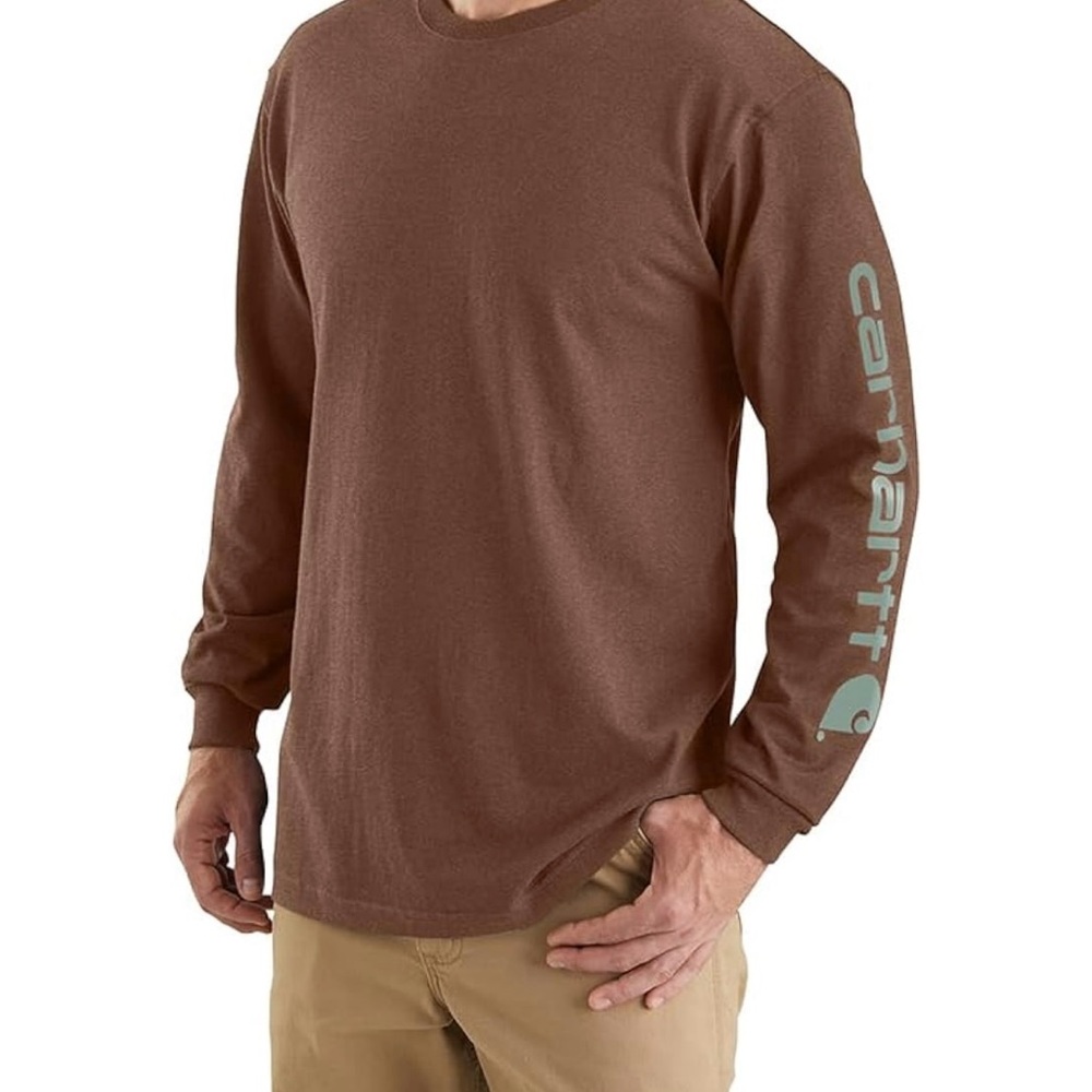 Carhartt Brown Long Sleeve Shirt